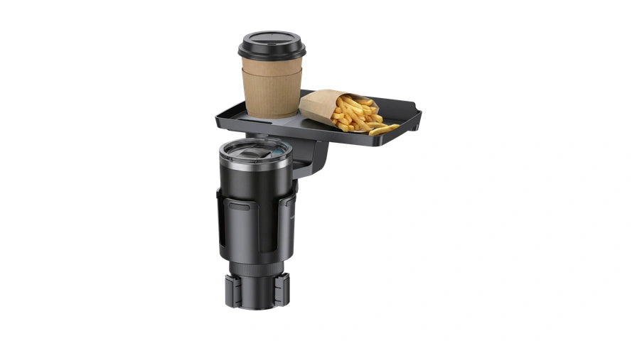 Green Lion Tray Mate 2-In-1 Cup Holder - Black