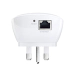 TP-Link TL-WA850RE 300Mbps Universal Wi-Fi Range Extender - Single Band 2.4GHz, Ethernet Bridge, 1-Tap Setup, Wall Mounted, Works with Any Wi-Fi Router, White