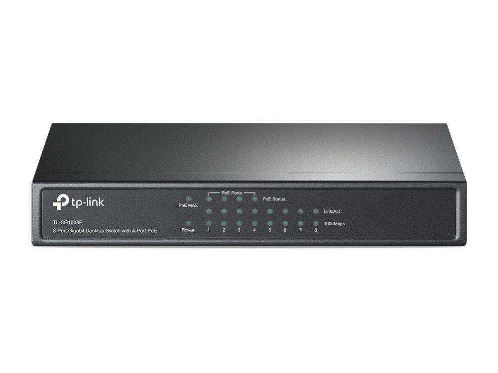 TP Link 8-Port Gigabit Desktop PoE Switch