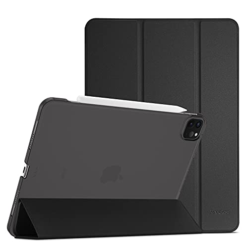 ProCase Smart Case for iPad Air 13 (M3) 2025/ (M2) 2024/ iPad Pro 12.9 Inch 6th/5th/4th/3rd Generation 2022/2021/2020/2018, Slim Stand Hard Back Shell Smart Cover -Wine
