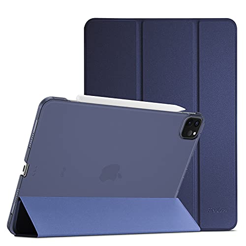 ProCase Smart Case for iPad Air 13 (M3) 2025/ (M2) 2024/ iPad Pro 12.9 Inch 6th/5th/4th/3rd Generation 2022/2021/2020/2018, Slim Stand Hard Back Shell Smart Cover -Wine