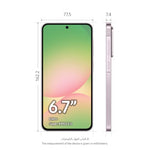 Samsung Galaxy A56 5G, Android Smartphone, 128GB Storage, 8GB RAM, Awesome Pink, 6x OS Upgrades, Large Display, Long Battery Life (UAE Version)