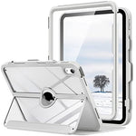MoKo for iPad (A16) 11th/10th Generation Case with Pencil Holder, Navy Blue