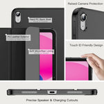 JETech Case for iPad (A16) 11th/10th Gen, Black