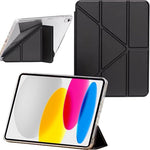 Vurtboly Case Compatible with iPad A16 11th Generation 11"2025/10th Generation 10.9" 2022 with Pencil Holder, 6-in-1 Y-Shaped Trifold Stand Cover, Slim Acrylic Hard Shell Back Protective Cover (Blue)