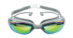 Green Lion AquaVision Pro Waterproof Swimming Goggles - Gray
