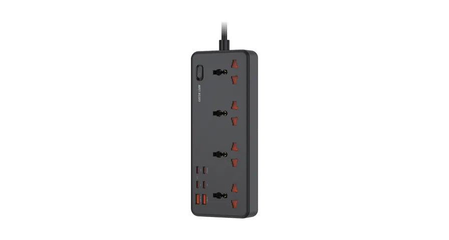 Green Lion GS-700 Universal Power Strip - Black