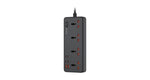 Green Lion GS-700 Universal Power Strip - Black