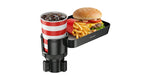 Green Lion Multi-Function Car Cup Holder Tray - Black