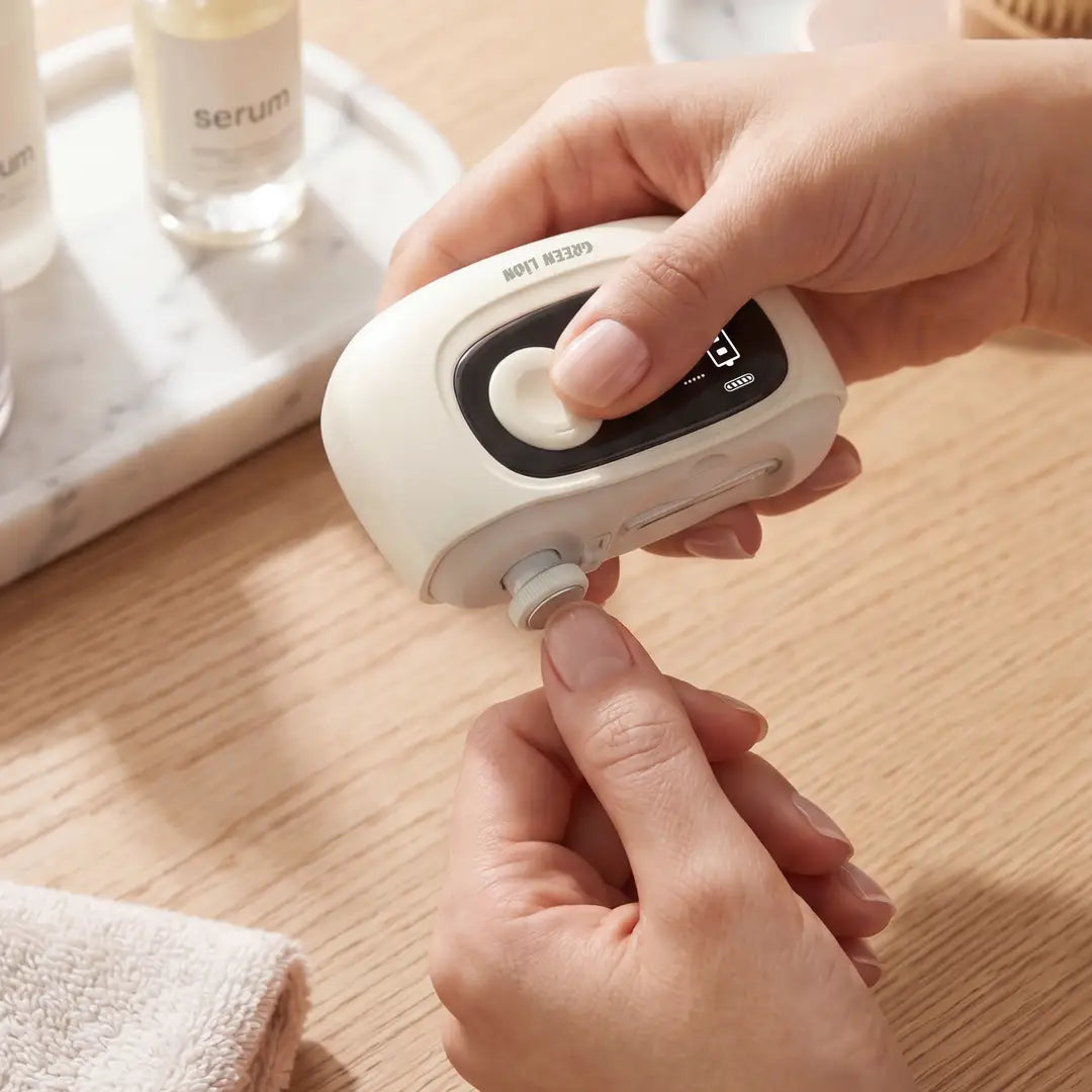 Green Lion Nail Care with Digital Display - Cream