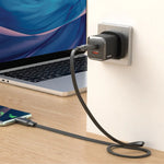 Green Lion Silicone USB-C to Lightning TPE Cable - Black