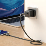 Green Lion Silicone USB-C to USB-C TPE Cable - Black