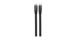 Green Lion Silicone USB-C to USB-C TPE Cable - Black