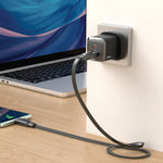 Green Lion USB-A to Lightning TPE Cable - Black