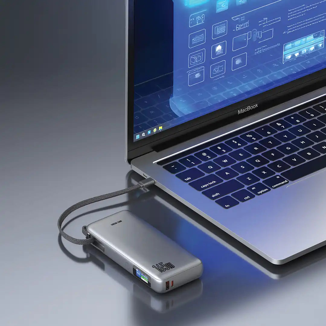 Green Lion Tron X 20000mAh Power Bank - Gray