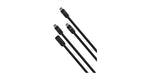 Porodo 100W USB-C to USB-C Extendable Cable - Black