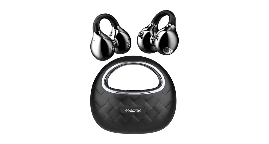 Porodo Soundtec Vogue Open-Ear Clip-on Wireless Earbuds