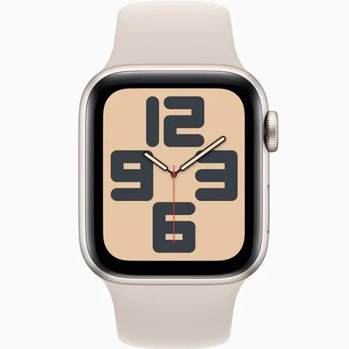 Apple Watch SE (2023) GPS 40mm Starlight Aluminium Case with Starlight Sport Band