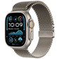 Apple Watch Ultra 2 (2024) 49mm GPS + Cellular - Natural Titanium Case with Natural Titanium Milanese Loop - M