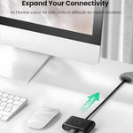 Ugreen 4 Port USB Hub, Black