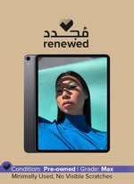 Renewed - iPad Pro 2018 (1st Gen) 11inch 256GB Wi-Fi Space Grey With FaceTime