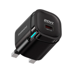محول حائط USB-C من بورودو تكتو - أسود