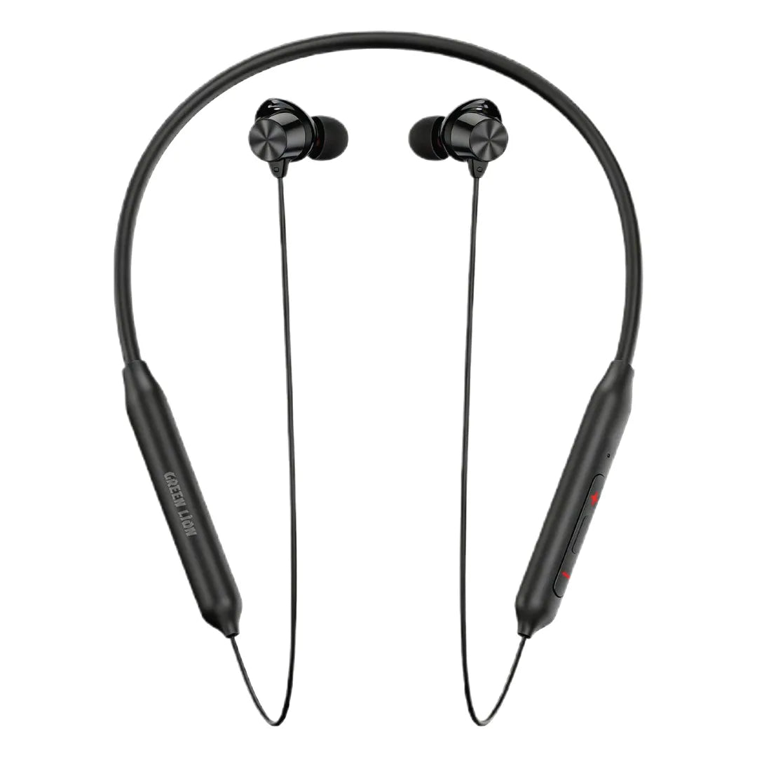 Green Lion Move X Wireless Neckband - Black