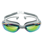 Green Lion AquaVision Pro Waterproof Swimming Goggles - Gray