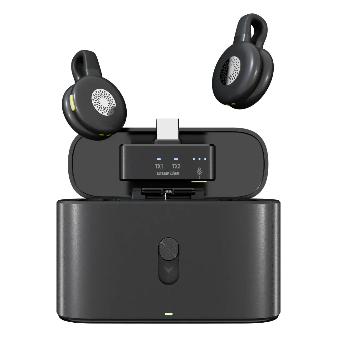 Green Lion GM-95X Wireless Microphone - Black