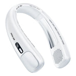 Green Lion Neck Flex Portable Neck Fan - White