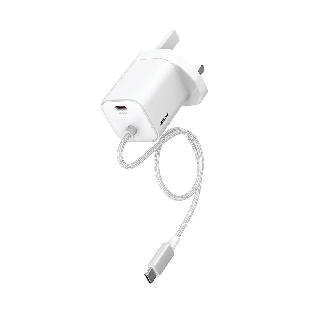 Green Lion Bridge Charge Integrated Adapter - White