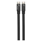 Green Lion Silicone USB-C to USB-C TPE Cable - Black