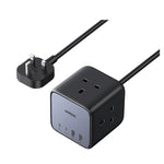 UGREEN DigiNest 65W Charging Cube 2 USB-C + 2 USB-A UK Plug – Black (UGN-CD268-90906)